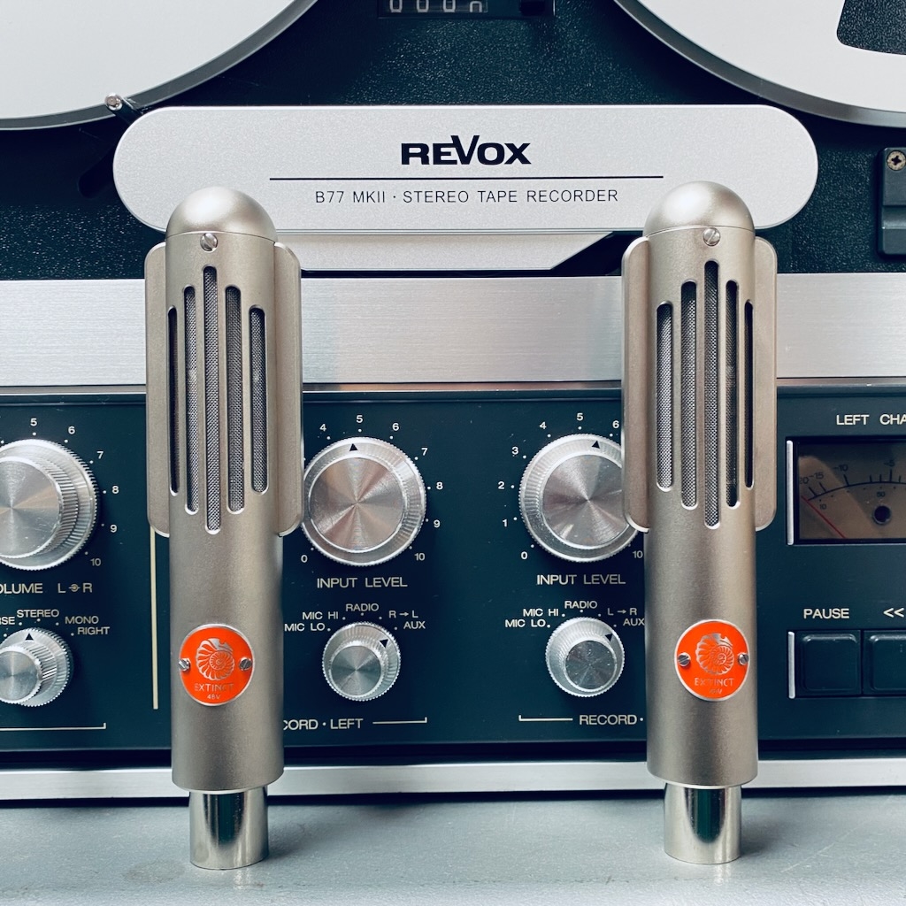 Extinct Audio BM9 Studio Ribbon Microphones - Matched Stereo Pair - Image 2